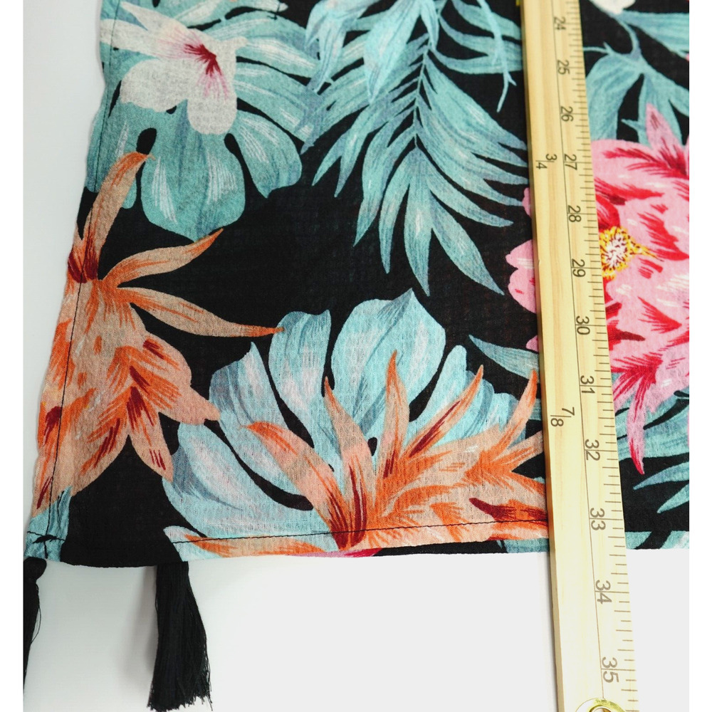 Kona Sol Dress Cover-Up Women Small Tropical Floral Print Tunic - Picture 11 of 12